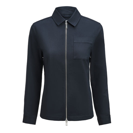Modern Zip Overshirt Woman