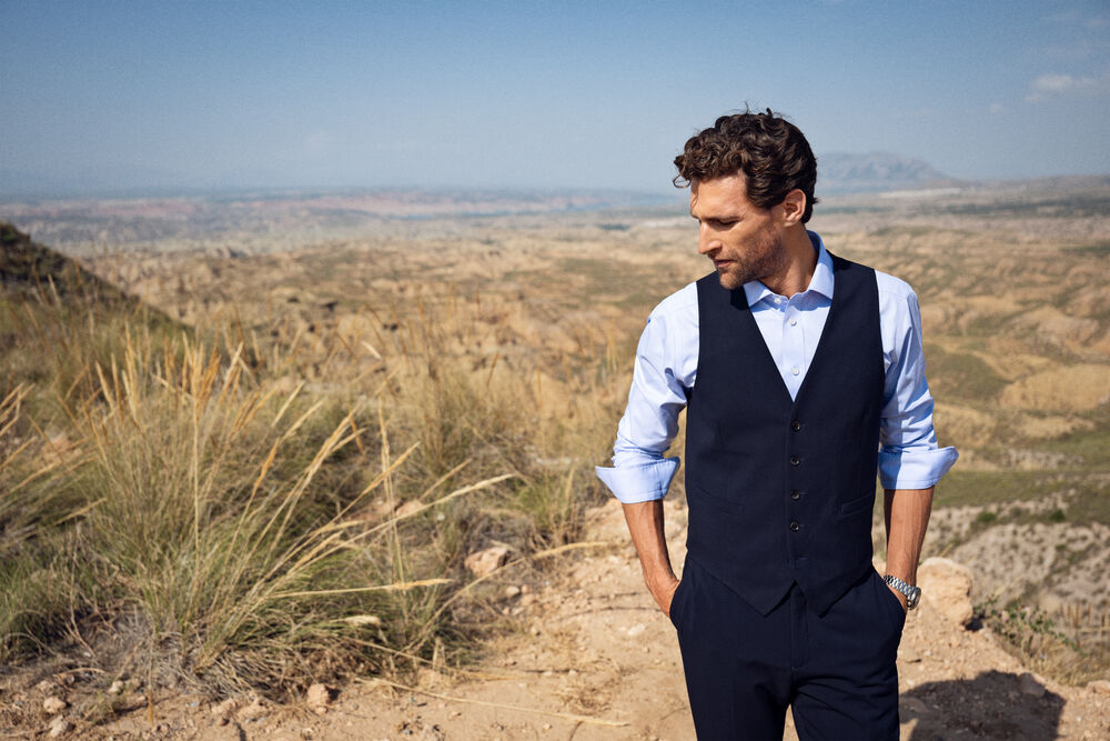 Signature Suit Vest Men