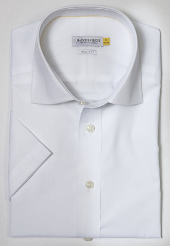 Yellow Bow 50 S/S Men - White