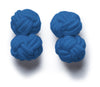 Knot-on-bar Cufflink - Blue