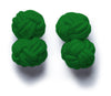 Knot-on-bar Cufflink - Green