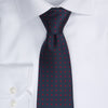 Dotted Tie -  Navy/Red